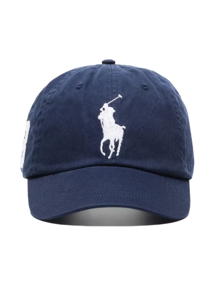 Мужская кепка Polo Ralph Lauren с вышитым Pony, синяя