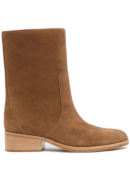 3.1 Замшевые сапоги Phillip Lim Lucien 40 мм brown
