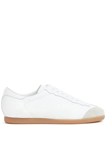 Легкие кроссовки с низким берцем Maison Margiela white