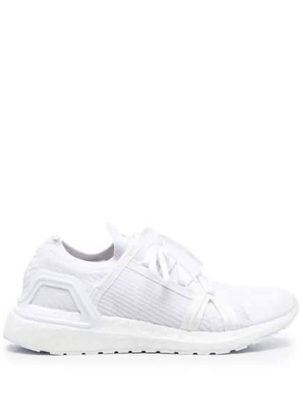 Женские кеды Adidas By Stella McCartney панельные на шнуровке, белые