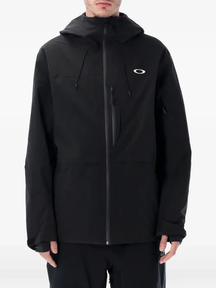 Мужская лыжная куртка Oakley Canopy утеплённая, черная