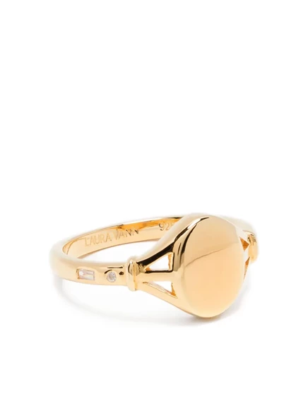 Женское кольцо-печатка V JEWELLERY Tilly, золотистое