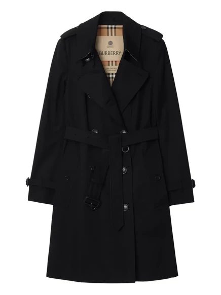Женский тренч Burberry Chelsea Heritage с поясом, черный