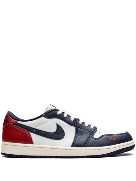 Мужские кроссовки Jordan 1 Retro Low OG, белые