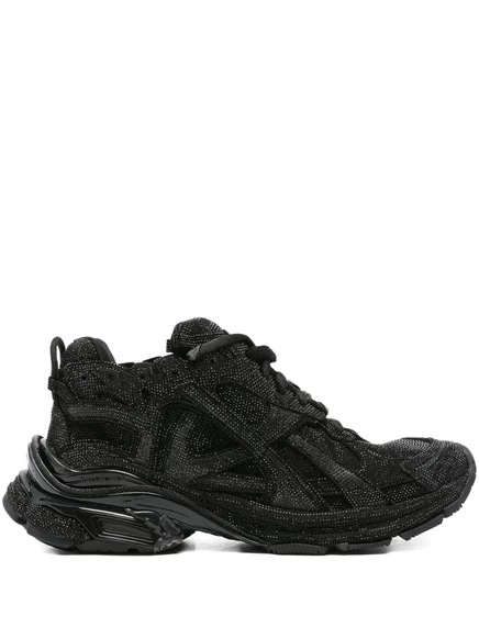 Кроссовки Balenciaga со стразами  black