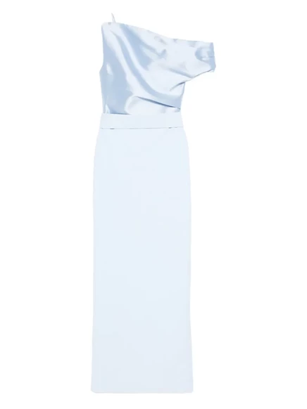 Платье Solace London с одним плечом blue