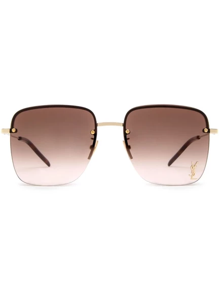 Очки Saint Laurent SL 312, солнцезащитные, золотистые