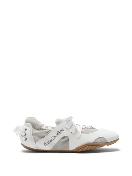 Мужские кроссовки Acne Studios Cut-Out, белые