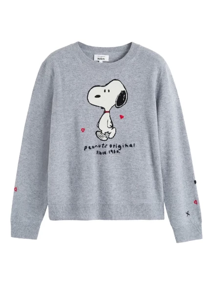 Женский свитер Chinti & Parker Snoopy, серый