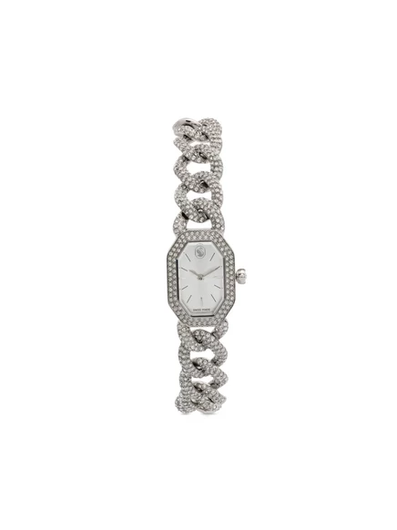 Женские часы Swarovski Dextera 44 мм, с белым циферблатом