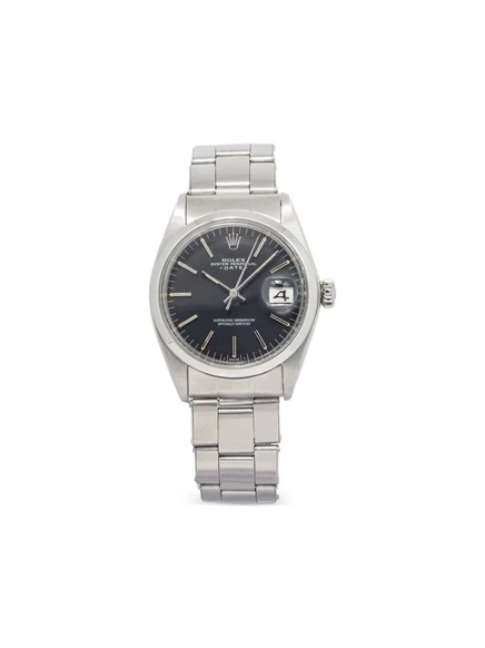 Мужские наручные часы Rolex Date 33 мм из стали, черный