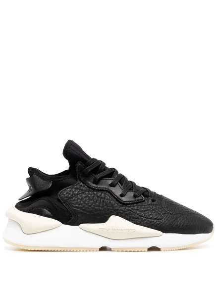 Кожаные кроссовки Y-3 Kaiwa black