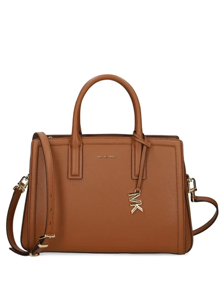 Женская сумка-тоут MICHAEL Michael Kors кожаная, коричневая