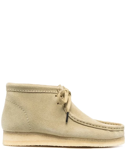 Мужские замшевые ботинки Clarks Originals Wallabee, бежевые