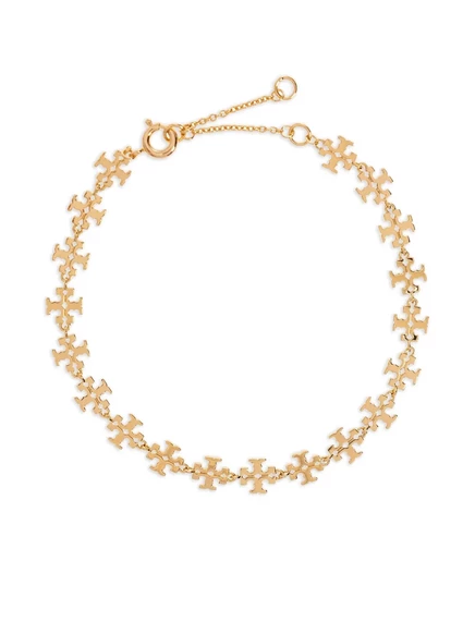 Женский браслет Tory Burch Kira, золотистый