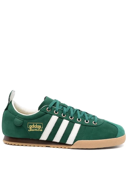 Унисекс кеды Adidas Samba 62 кожаные, зеленые