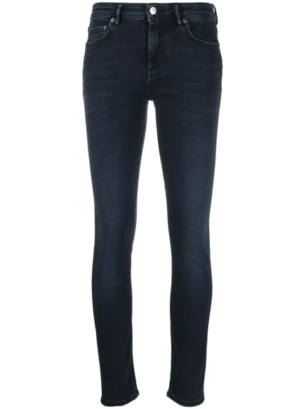Женские узкие джинсы Acne Studios Climb, синие