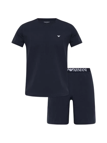 Мужская пижама Emporio Armani, синяя