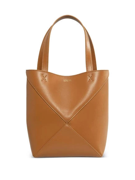 Складная сумка-тотализатор LOEWE mini Puzzle brown