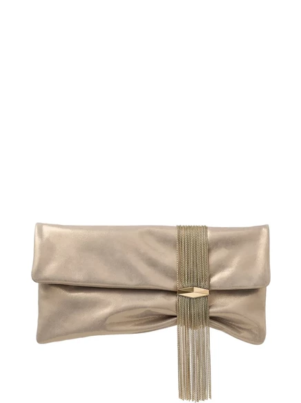 Женский клатч Jimmy Choo Zandra золотистый