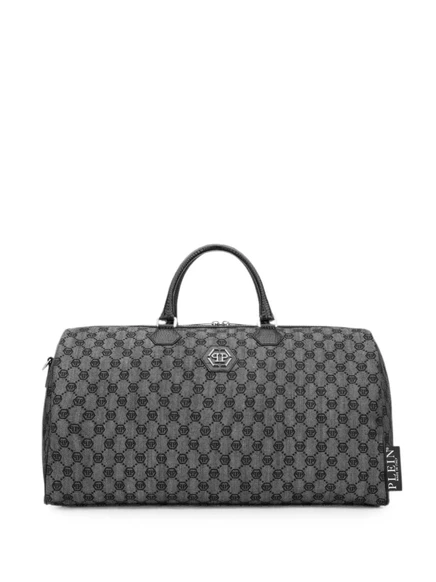 Мужская сумка Philipp Plein Weekend из денима, серая