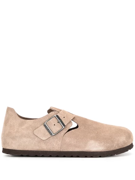 Унисекс замшевые лоферы Birkenstock London, бежевые