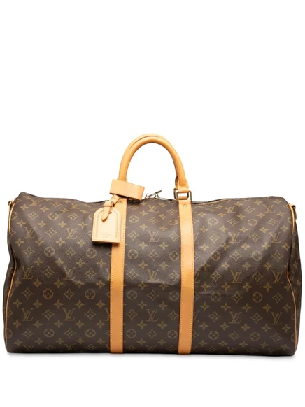 Дорожная сумка Louis Vuitton Keepall 55, коричневая