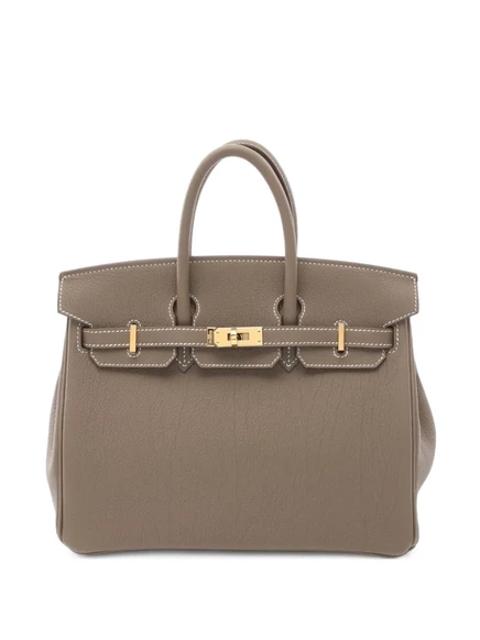 Сумка-тоут Hermès 2024 Birkin 25, бывшая в употреблении brown