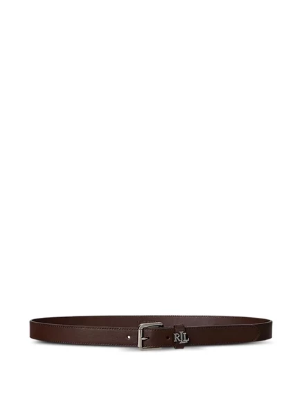 Женский ремень Lauren Ralph Lauren Logo Keeper, коричневый