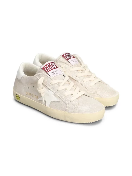 Детские кроссовки Golden Goose Kids Super Star, золотистые
