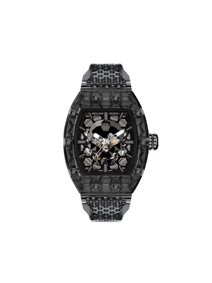 Мужские часы philipp plein cry$tal ghost 55 мм, черные