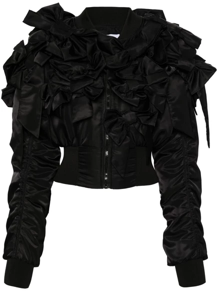 Куртка-бомбер Viktor & Rolf Bow Bouquet black