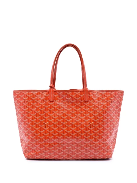 Женская сумка Goyard Saint Louis PM подержанная, оранжевая