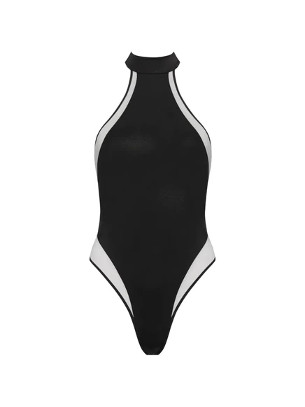 Женский слитный купальник Maison Close Minuit, черный