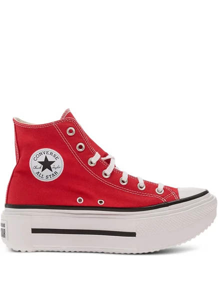 Женские кеды Converse Lift Double Stack, красные