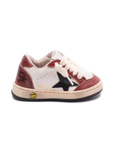 Детские кроссовки Golden Goose Kids Ball Star, белые