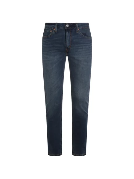 Мужские джинсы Levi's с эффектом потертости, синие