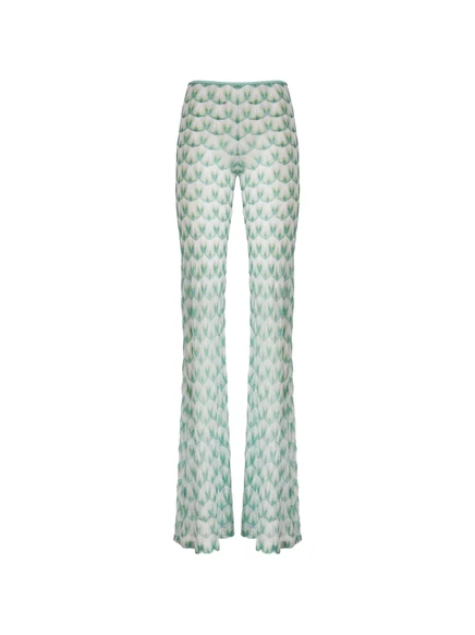 Женские пляжные брюки Missoni в абстрактный принт, белые