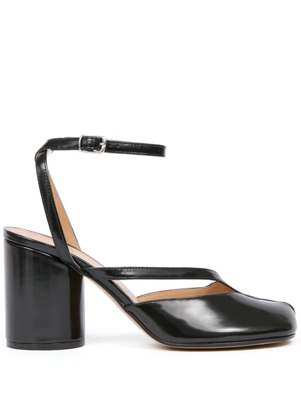 Женские босоножки Maison Margiela Tabi 80 мм, черные