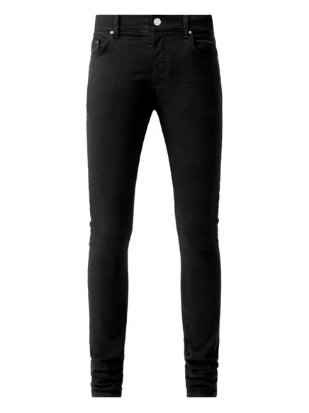 Мужские джинсы Amiri слим, черные