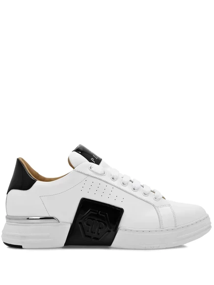 Кроссовки Philipp Plein Hexagon с низким берцем white