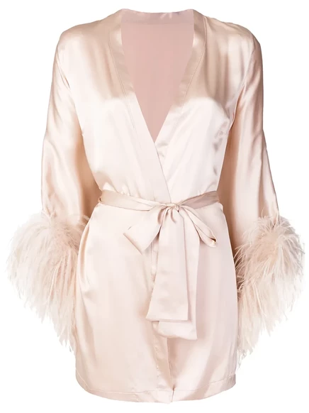 Халат с запахом от Gilda & Pearl Mia pink