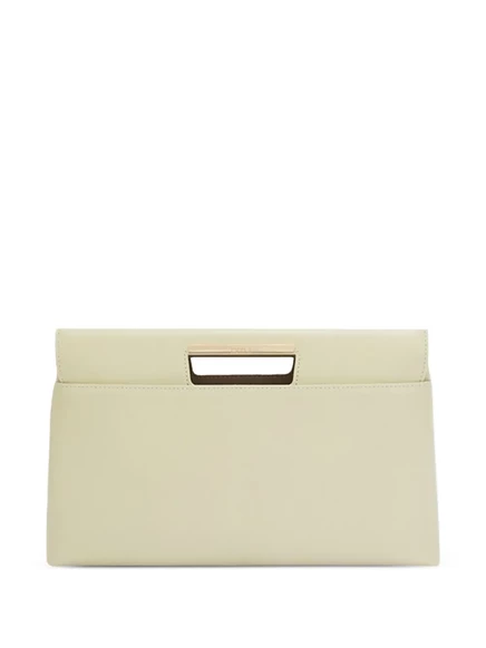 Женский клатч Furla с тиснением логотипа, светло-зеленый