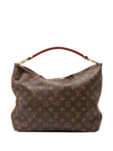 Женская сумка Louis Vuitton Pre-Owned Sully PM, коричневая