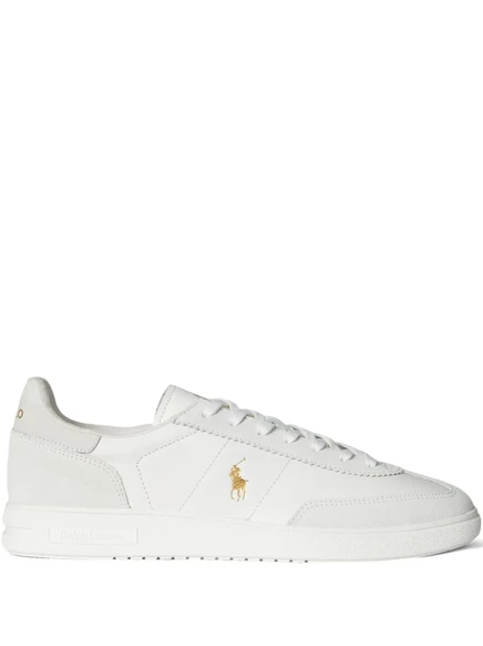 Замшевые кроссовки Polo Ralph Lauren Bedford с низким берцем white