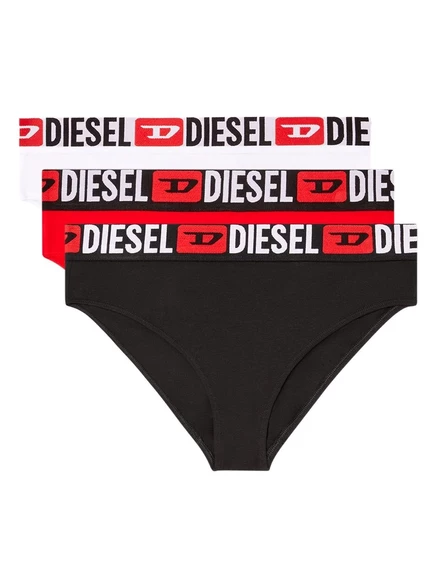 Женские трусы Diesel Sam-D-Core, 3 шт., черные