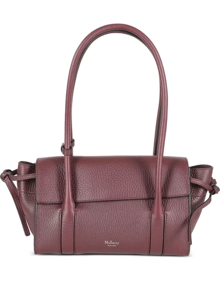 Женская кожаная сумка-тоут Mulberry, красная