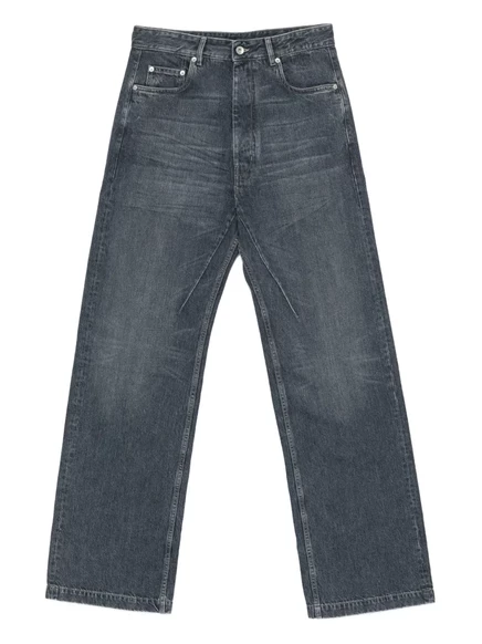 Мужские джинсы RICK OWENS DRKSHDW пятикарманные, синие