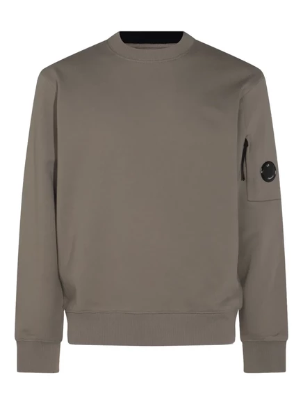 Толстовка с карманами для линз C.P. Company brown