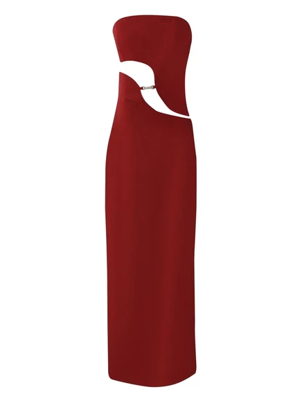 Платье макси от MISCI Argolista red